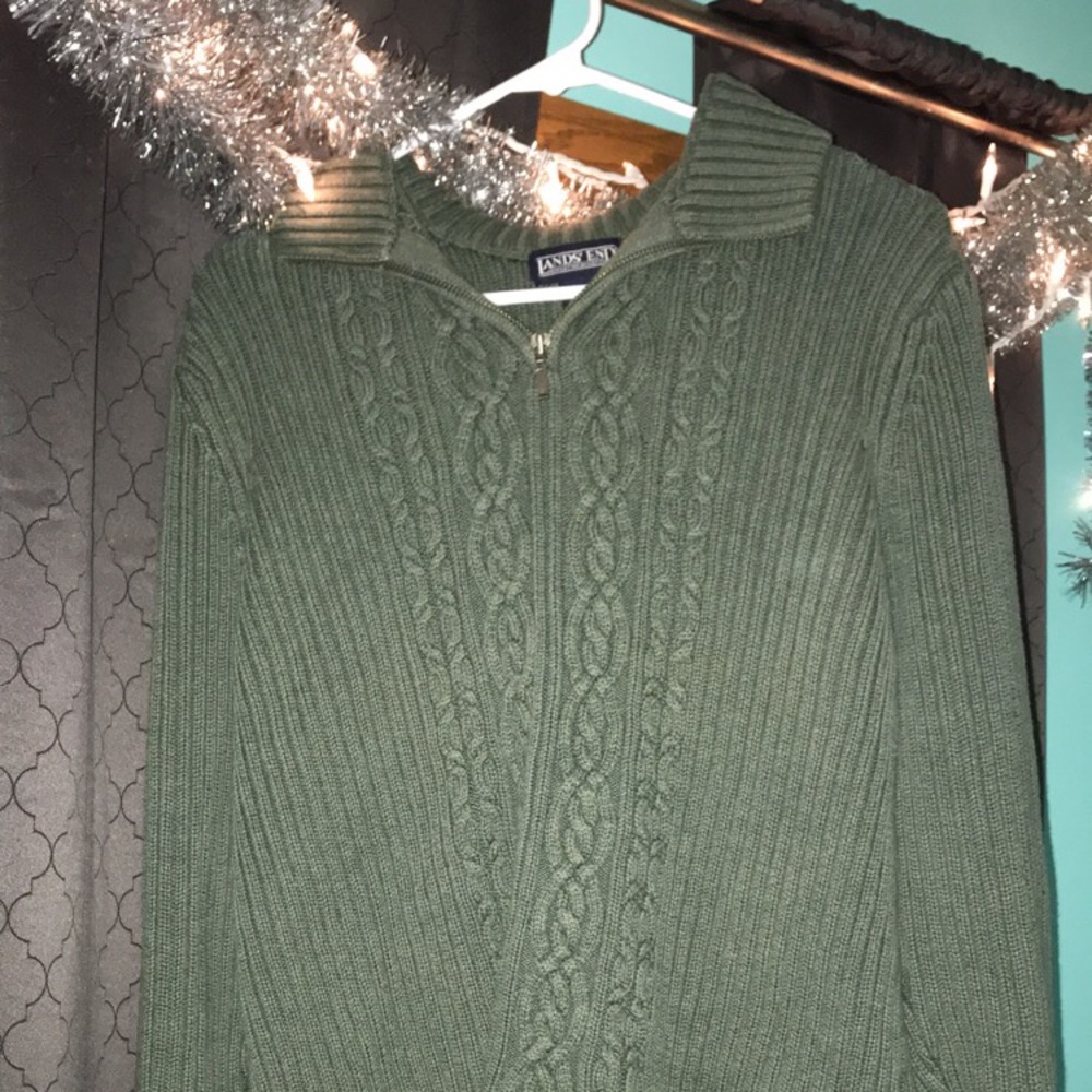 💰Lands End Quarter Zip Sweater(3 for $23)